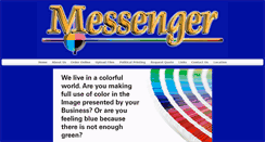 Desktop Screenshot of messengerprinting.com